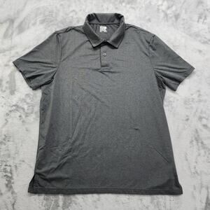 32 Degrees Shirt Mens XL Gray Cool Classic Polo Short Sleeve Stretch Sporty Golf
